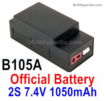 MJX Hyper Go 16207 RC Battery Packs Parts.B105A.Official 2S 7.4V ...