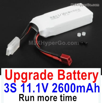 MJX Hyper Go 16207 Upgrade 3S Battery Packs Parts,3S 11.1V 2600mah ...