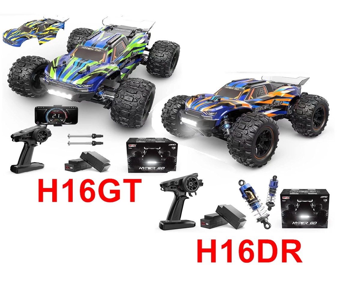 MJX Hyper Go H16GT H16DR RC Car,Hyper Go 1/16 Brushed H16GT H16DR RC ...