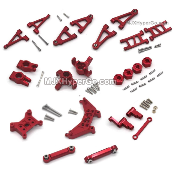 MJX Hyper Go 14301 14302 Upgrade Parts unit,11 Set Metal Kit in One ...